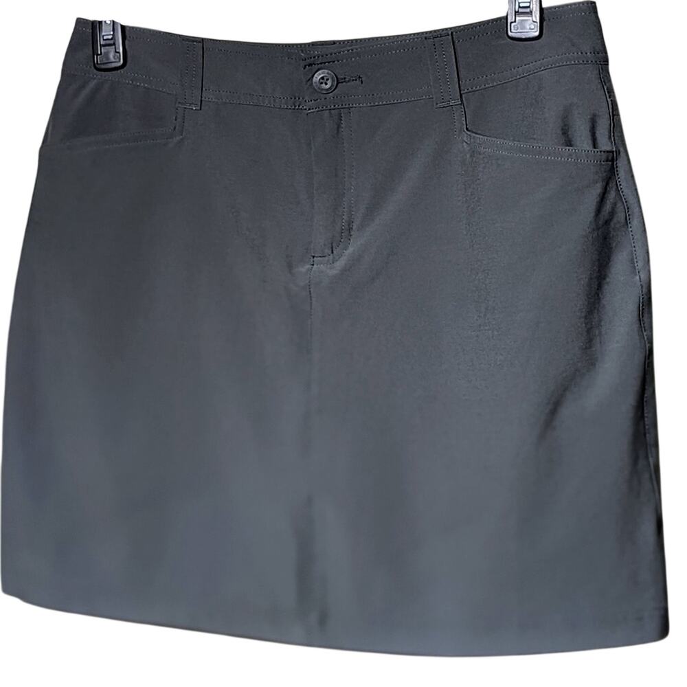 Eddie Bauer Gray Athletic Skort Womens Sz 8